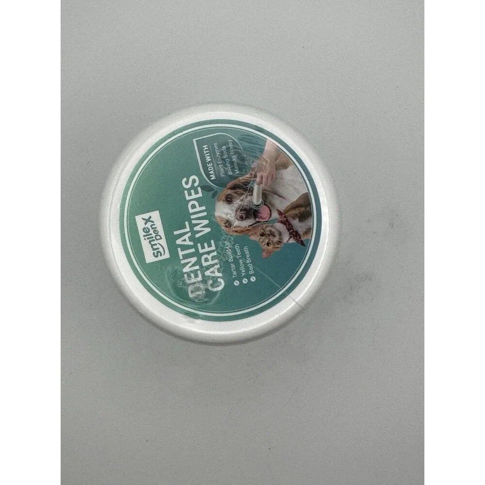 SmileDenX Pet Dental Care Wipes - 50 Coun